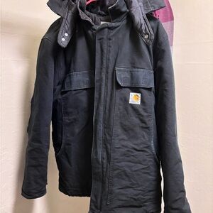 Vintage Carhartt 14806 UFWC Union made in USA Duck Quilted Lined Canvas Jacket